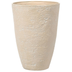 Beliani Camia - Plantenbak Voor Buiten--stenenmix - Beige