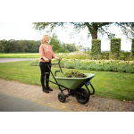 Matador Kruiwagen 90ltr Ergo Toro® Ct Groene Bak Met Extra Brede Lekvrije Band