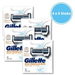 Gillette Fusion Skinguard Sensitive Razor Blades - 5 Stuks - 4 Stuks