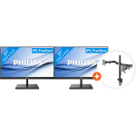 Philips 2x 275E1S/00 + NewStar FPMA-D550DBLACK