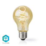 Nedis SmartLife LED Filamentlamp | Wi-Fi | E27 | 350 lm | 5.5 W | 1 stuks - WIFILT10GDA60