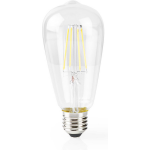 Nedis SmartLife LED Filamentlamp | Wi-Fi | E27 | 500 lm | 5 W | ST64 | 1 stuks - WIFILF10WTST64