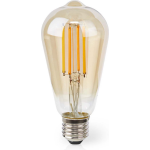 Nedis SmartLife LED Filamentlamp | Wi-Fi | E27 | 806 lm | 7 W | 1 stuks - WIFILRF10ST64