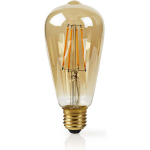 Nedis SmartLife LED Filamentlamp | Wi-Fi | E27 | 500 lm | 5 W | ST64 | 1 stuks - WIFILF10GDST64
