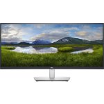 Dell P3421W 86,7 cm (34.1 ) 3440 x 1440 Pixels Quad HD LCD Zwart, Zilver - Plata