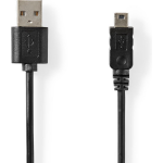 Nedis Kabel USB 2.0 | A male - Mini 5-pins male | 2,0 m | - Zwart