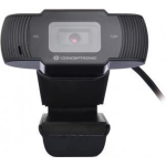Conceptronic AMDIS 720P HD with Microphone webcam 1280 x 720 Pixels USB 2.0 - Negro