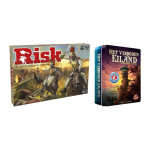 Spellenbundel - 2 Stuks - Hasbro Risk & Het Verboden Eiland