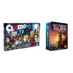 Spellenbundel - 2 Stuks - Hasbro Cluedo & Het Verboden Eiland