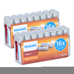 Philips Aaa Batterijen - R03 - 1,5v - Voordeelverpakking 32 Stuks