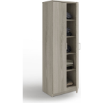 Interiax Opbergkast &apos;Amelie&apos; 2 Deuren En 4 Legplanken Sonoma (180x60x40cm)