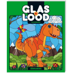 Kleurboeken glas-In-Lood - Dinosaurus