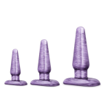 B Yours - Anaal Plug Set - Purple Swirl - Paars