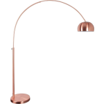 Zuiver Metal Bow Copper Vloerlamp - Bruin