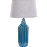 Beliani Abava - Tafellamp--keramiek - Blauw