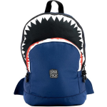 Pick & Pack Fun Rugzak M Shape Shark Navy - Blauw
