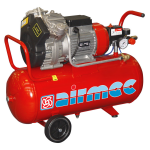Airmec KZ 350-30 Mobiele olievrije zuigercompressor | 350 l/min