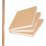 Duni Rol Kaftpapier/verzendpapier - 500 X 70 Cm Kaftpapier - Bruin