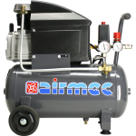 Airmec KA 25200 Mobiele oliegesmeerde zuigercompressor | 200 l/min