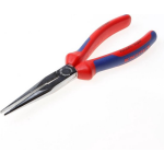 Knipex Platspitse tang met zijsnijder verchroomd 200 mm