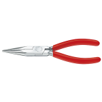 Knipex Platspitse tang met zijsnijder verchroomd 125 mm