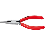 Knipex Platbuigtang met zijsnijder (instrumentmakerstang) met kunststof bekleed 140 mm