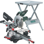 Metabo KGS 216 M Afkortzaag + UMS onderstel | 1500 Watt met trekfunctie