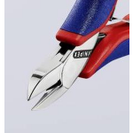 Knipex Zijsnijtang ronde kop z.facet 115 mm - 77 22 115 SB