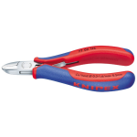 Knipex Zijsnijtang ronde kop + facet 115 mm - 77 02 115 SB