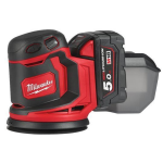 Milwaukee M18 BOS125-502B 125 mm Excentrische schuurmachine