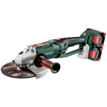 Metabo WPB 36-18 LTX BL 230 2x18V LiHD Accu grote haakse slijper set 4x LiHD 8.0Ah - in koffer - 230mm - koolborstelloos | 613102810