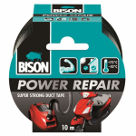 Bison Power Repair Tape Rol 10M - 6311861 - Zwart