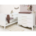 Bopita Elena commode met 3 laden - Wit