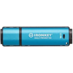 Kingston IronKey Vault Privacy 50 unidad flash USB 16 GB USB tipo A 3.2 Gen 1 (3.1 Gen 1) Azul, Lápiz USB