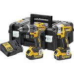 DeWalt DCK266M2T accu set | DCD796 + DCF887 in T-Stak koffer | 18v 4.0Ah Li-ion