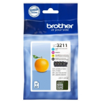 Brother Brother LC3211 MultiPack BK,C,M,Y, LC3211VAL Replace: N/A