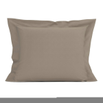 Heckett & Lane Elementi Kussensloop Katoen Satijn - Taupe Grey 60x70cm