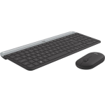 Logitech MK470 - Toetsenbord RF Draadloos - QWERTZ - Duits / Grafiet