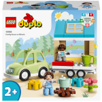 Lego - Juguete De Construcción Educativo Casa Familiar Con Ruedas Y Coche DUPLO