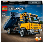 Lego - Vehículo De Construcción 2en1 Volquete Y Excavadora De Juguete Technic