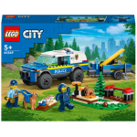 Lego - Juguete De Construcción Entrenamiento Móvil Para Perros Policía Con Coche Todoterreno City