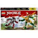 Lego - Figuras De Acción Para Construir Meca De Combate Ninja EVO De Lloyd NINJAGO