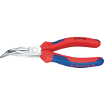 Knipex Platspitse tang met zijsnijder verchroomd 160 mm