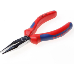 Knipex Platspitse tang met zijsnijder verchroomd 140 mm