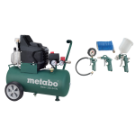 Metabo Basic 250-24 W Compressor + LPZ-4 toebehorenset