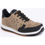 No Risk Runner Laag S1P ESD Beige/ - Maat 41 - Zwart