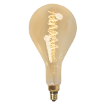 Calex E27 dimbare LED lamp spiraal filament PS160 Smoke 3W 200 lm 2100K