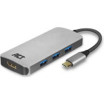 ACT Interface Hub USB-C naar USB &amp; 4K HDMI - AC7024