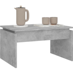 Vidaxl Salontafel 68x50x38 Cm Spaanplaat Beton - Gris