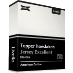 Livello Hoeslaken Topper Jersey Excellent Offwhite 90 X 200 Cm - Beige